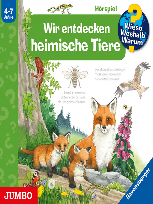 Title details for Wir entdecken heimische Tiere [Wieso? Weshalb? Warum? Folge 71] by Patricia Mennen - Available